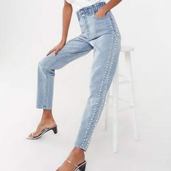 NWT Light washed denim jeans - Picture 2 of 5